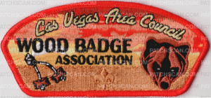 Patch Scan of Las Vegas Wood Badge Bear CSP
