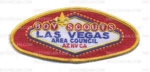 Patch Scan of Las Vegas Area Council Boy Scouts CSP
