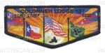 Patch Scan of Colonneh Lodge 137 Camp Staff (Black)