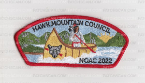 Patch Scan of Hawk Mountain Ccl Noac 2022 CSP