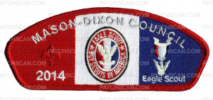 Patch Scan of LR 1310a-3 Mason Dixon Eagle Scout