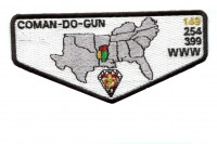 Coman-Do-Gun Lodge 149 OA Flap 2014 Norwela Council #215