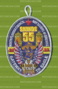 Patch Scan of NFC 2022 Camp Shands Summer Camp Staff 