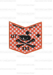 Patch Scan of Wahunsenakah 333 NOAC 2022 checkerboard pocket patch
