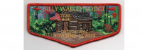 Billy Walley Lodge Dedication Flap (PO 89469) Pine Burr Area Council #304