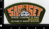 Samoset Council Where Camping Is King 100 Years of Scouting 2020 Samoset Council #627