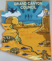 455363- Grand Canyon Council Jamboree Center patch  Grand Canyon Council #10