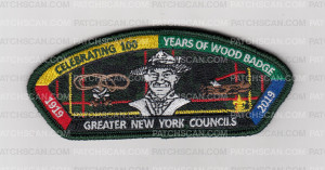Patch Scan of GNYC Wood Badge CSP