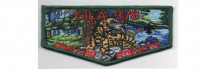 Lodge Chief Appreciation Flap Green Border (PO 88117) Yucca Council #573