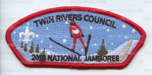 Patch Scan of 2013 JAMBOREE- TWIN RIVERS- RED BORDER- #214172
