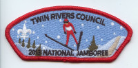 2013 JAMBOREE- TWIN RIVERS- RED BORDER- #214172 Twin Rivers Council #364