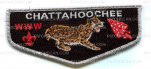 Patch Scan of Chattahoochee WWW OA Flap Silver Flap