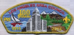 Patch Scan of Los Angeles Area Council- 100 years FOS