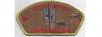 Camp Door CSP Metallic Gold Border (PO 87851) Yucca Council #573