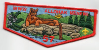 33805 - Allohak Menewi Lodge Flap Laurel Highlands Cncl #527
