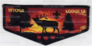 Patch Scan of Wyona Lodge 18 Flap