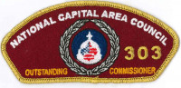 Outstanding Commissioner National Capital Area Council #82