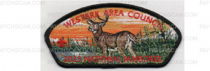 Patch Scan of 2023 National Jamboree White Tailed Deer (PO 101280)