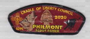 Patch Scan of Philmont Expedition 2020