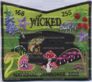 Patch Scan of 455309- Wicked 2023 National Scout Jamboree 