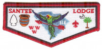 Santee Lodge 116 WWW Flap White Background - Revised Pee Dee Area Council #552 - merged with Indian Waters Council #553