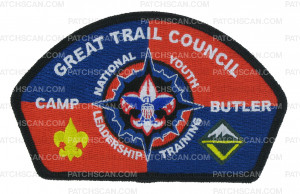 Patch Scan of CAMP BUTLER- NATIONAL YOUTH LEADERSHIP TRAINING