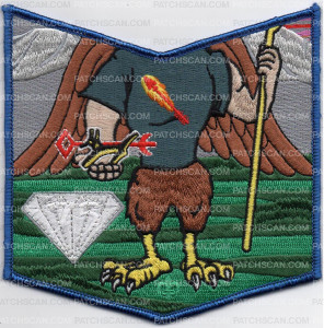 Patch Scan of 75TH PAMOLA POCKET BLUE