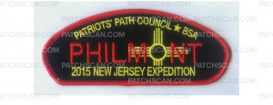 Patch Scan of Philmont Expedition CSP (84878)