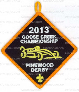 Patch Scan of X165186A  Pinewood Derby 2013