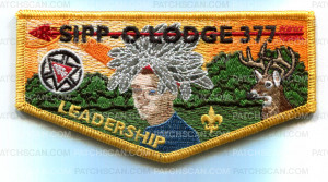 Patch Scan of Sipp-O Lodge Leadership Yellow