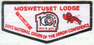 Patch Scan of AR0175-1A - Moswetuset Lodge Flap