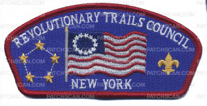Patch Scan of Revolutionary Trails Council CSP New York