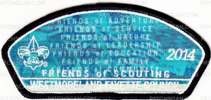Patch Scan of 32494 - Friends of Scouting 2014 CSP