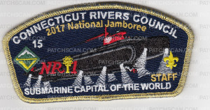 Patch Scan of CRC National Jamboree 2017 STAFF #15