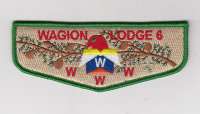 Wagion Lodge 6 OA Flap Westmoreland-Fayette Council #512