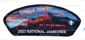 Patch Scan of 2023 NSJ CTC "Guadalupe MT." CSP