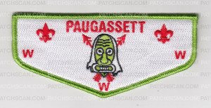 Patch Scan of Paugassett Lodge OA Flap