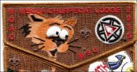 Nischa Chuppecat Lodge NOAC Glow 2015 3D OA Flap Hoosier Trails Council #145