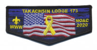 Sagamore Council - Takachsin Lodge 173 EMS Flap Sagamore Council #162
