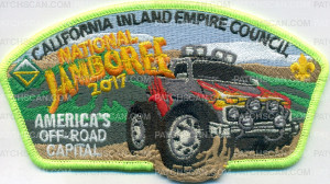 Patch Scan of CIEC  2017 National Scout Jamboree csp 2017 Grey Truck