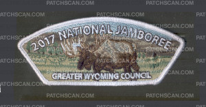 Patch Scan of Greater Wyoming Council 2017 Jamboree Moose JSP