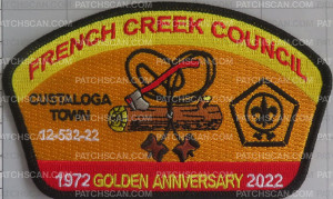 Patch Scan of 436863- French Creek Council Wood Badge 