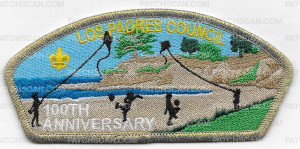 Patch Scan of Los Padres Council - 100th Anniversary