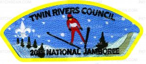 Patch Scan of 2013 JAMBOREE- TWIN RIVERS- YELLOW BORDER #214171