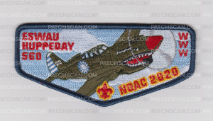 Patch Scan of Eswau Huppeday NOAC - Flying Tigers Flap