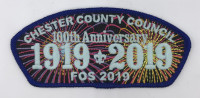 FOS 2018 100th Anniversary Chester County Council #539