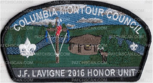 Patch Scan of J.F. Lavingne 2016 Honor Unit