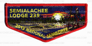 Patch Scan of 2013 JAMBOREE-SUWANNEE RIVER AREA COUNCIL- #211054