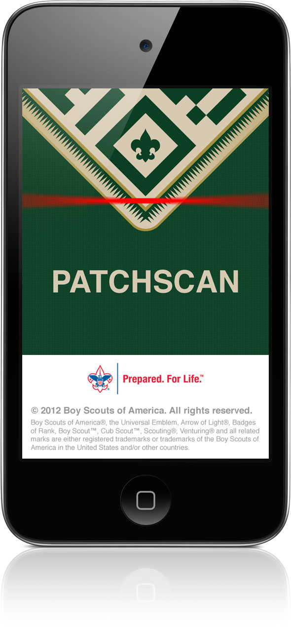 PatchScan on iPhone