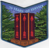 Mitigwa Lodge 75th Arrows Pocket Piece (Dark Blue)